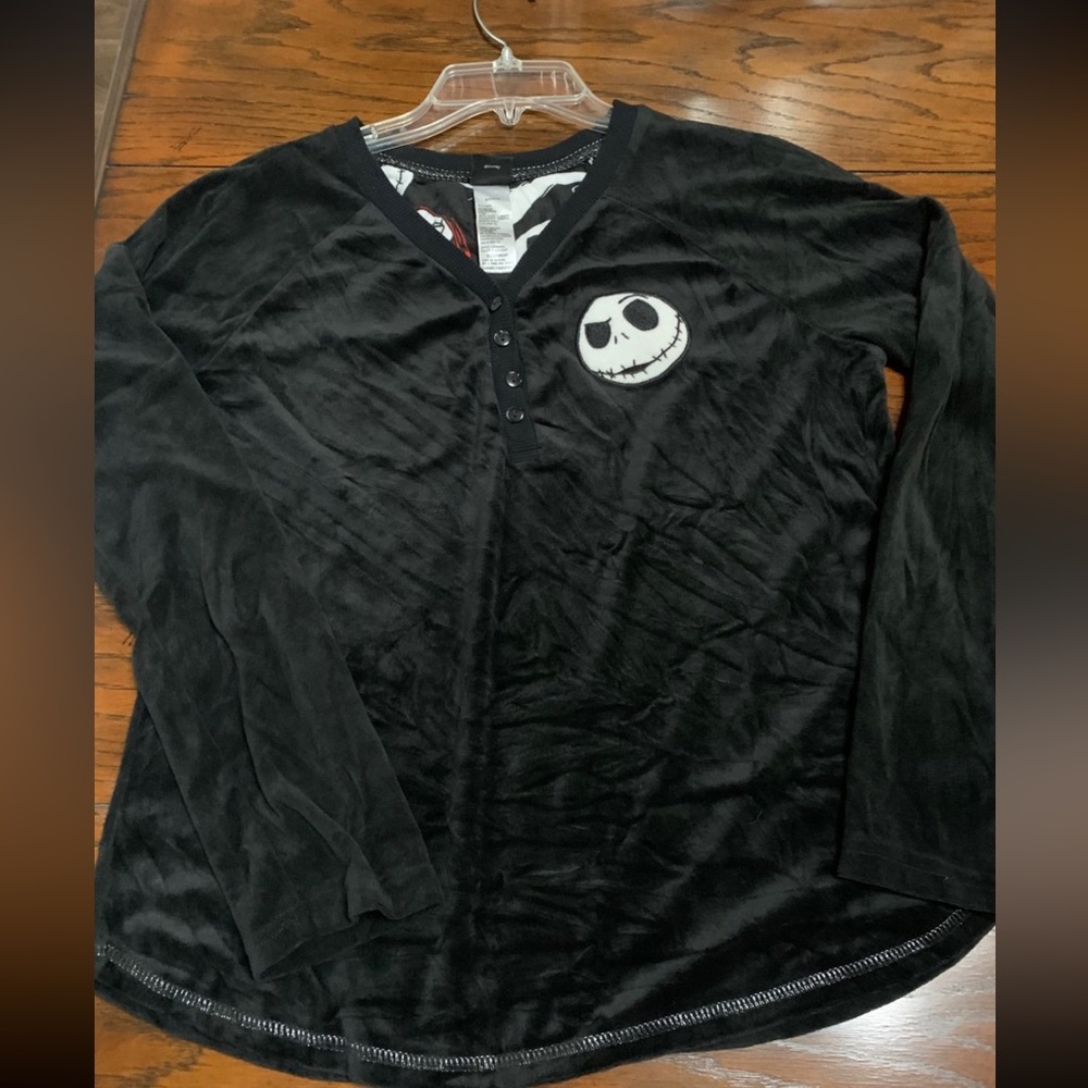 Disney Nightmare Before Christmas tim burton fleece